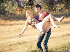 Culo, Rubia, Mamada, Linda, Polla, Besar, Lamidas, Adolescente