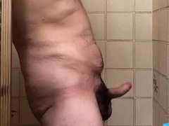 Amateur, Gordita, Gay, Masturbación, Ducha, Solo