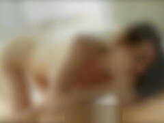 フェラチオ, 茶髪の, 巨乳な, イマラチオ, チン, 乳首, オーガズム, オッパイの