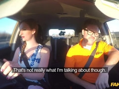 車, 汚れた　, 顔射, 指いじり, 手コキする, アウトドア, ハメ撮り, 赤毛