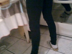 Amateur, Brunette brune, Nourriture, Cuisine, Culottes ou slips, Rasée, Solo