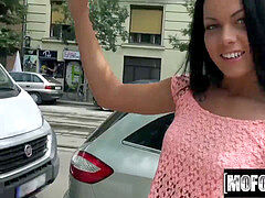 素人, フェラチオ, 彼女, 公共