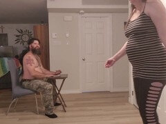 Botas, Pareja, Pies, Hembra, Dominacion femenina, Tacones, Maduro, Medias largas