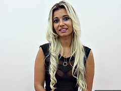 Blonde, Blowjob, Cumshot, Facial, Milf