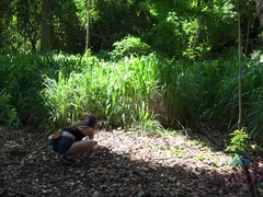 Doigter, Exhib, Petite amie, Masturbation, Orgasme, Culottes ou slips, Pov, Public