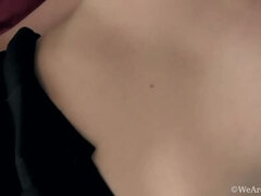 茶髪の, 女, 毛深い, Hd, 下着, 一人, タトゥー, オッパイの