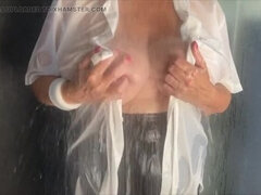Gros seins, Britannique, Plantureuse, Pieds, Mamie, Fait maison, Mature, Mouillée