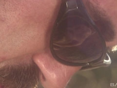 Blonde, Tir de sperme, Faciale, De plein air, Chatte