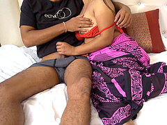 Amateur, Aunt, Big cock, Couple, Homemade, Indian