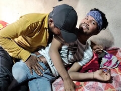 Late night car drivers and an experienced trick driver engage in wild gay action - Indian style!