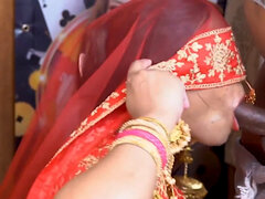 Indian throat fucking and some bald pussy slapping fun