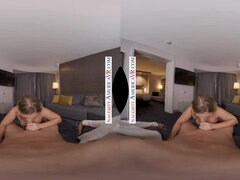 Blond, Lul, Hardcore, Hd, Gezichtspunt, Kort haar, Kousen, Tieten likken