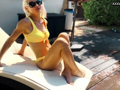 18, お尻, フェティッシュ, 小柄, 公共, 一人, オッパイの, 水中