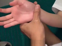 Autobús, Pareja, Consolador, Manoseada, Hd, Japonés, Tetas naturales, Público