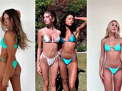 ビキニ, ブロンド, 茶髪の, コンピレーション
