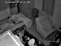 Stepmom sneaks into her stepsons room in the middle of the night, feeling horny to suck and ride him