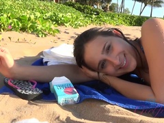 Culo, Playa, Tetas grandes, Bikini, Morena, Novia, Bragas, Coño