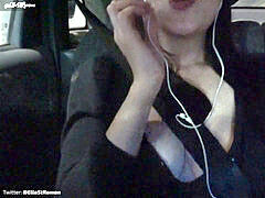 ASMR and JOI in spanish... In an Uber!