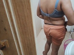Tante, Familie, Behaart, Selbstgemacht, Indisch, Reif, Milf, Stiefmutter