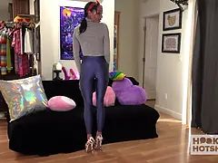 Bts - small call girl Alexis Tae hooks up with Bryan Gozzling!