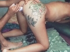 18, デカチン, 中出し, オマンコ