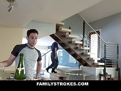 Grosse titten, Blasen, Schwanz, Hardcore, Ehemann, Milf, Schlampe, Ehefrau