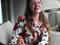 Cute amateur teen girl fingering her pussy on webcam