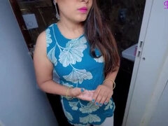 Desi Village Stepsister Pinki Cute Big Boobs Nude Sex in Hindi 18+