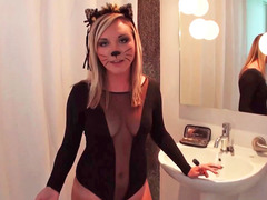 Amateur, Chica, Rubia, Mamada, Polla, Adolescente