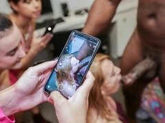 素人, ブロンド, フェラチオ, 大学生, ハードコア, パーティ, 現実, ティーン