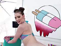 美女, フェラチオ