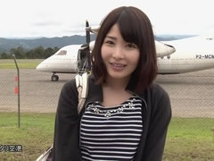 Divine Japanese gal in interracial porn video in outdoor