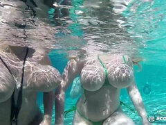 Daria, Erin Star, Helen Star - Big Boobs Underwater - Big tits