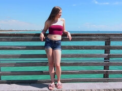 お尻, 共学, チン, 自然山雀, アウトドア, ハメ撮り, 公共, 濡れ