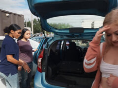 18 jahre, Schönheit, Grosser arsch, Blondine, Öffentlich, Jungendliche (18+)