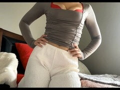 アスtoマウス, デカ尻, おなら, 淫乱熟女, 裸, パンティ