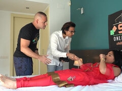 アジア人, お尻, 惨い, ハードコア, インド人, 淫乱熟女, コキ, おもちゃ