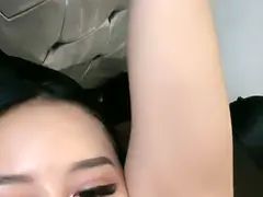 In den arsch, Dildo, Frau, Fingern, Hd, Indonesisch, Nackt, Vibrator
