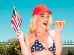 Grosser arsch, Bikini, Blondine, Blasen, Süss, Hardcore, Milf, Rau