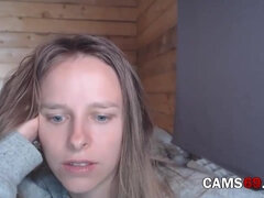 Enthousiasteling, Lieveling, Grote mammen, Blond, Lesbisch, Russisch, Tieten likken, Webcamera