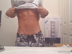 Amateur, Corridas, Polla, Pajear, Ducha, Camara web