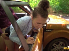 Lick My Vagina To Calm Me Down 2 - Fake Driving School