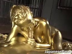 Asiatisch, Grosse titten, Blasen, Hd, Japanische massage, Natürlichen titten