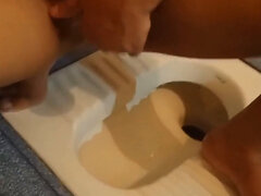 Post-fuck scene showing a chubby Indian older lady