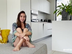 Leie, In den arsch, Füsse, Fingern, Deutsch, Hardcore, Masturbation, Solo