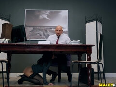 Lana Mars' Office Passion Ignites Interracial Intense Heat