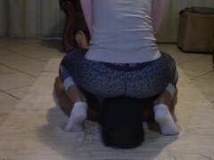 This guy’s kink is to lie still while his doll is sitting on his face and farting