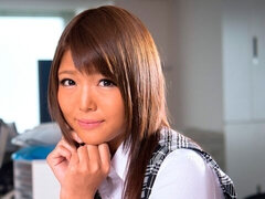 69, Asiatique, Sucer une bite, Brunette brune, Embrassement, Élève, Maigrichonne, Jupe