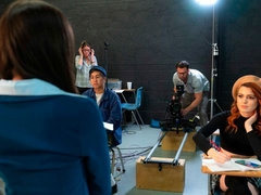 アジア人, フェラチオ, 茶髪の, バック, 指いじり, 手コキする, なめる, ティーン