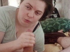 Blasen, Sperma im mund, Schwanz, Selbstgemacht, Milf, Russisch, Ablutschen, Schlucken